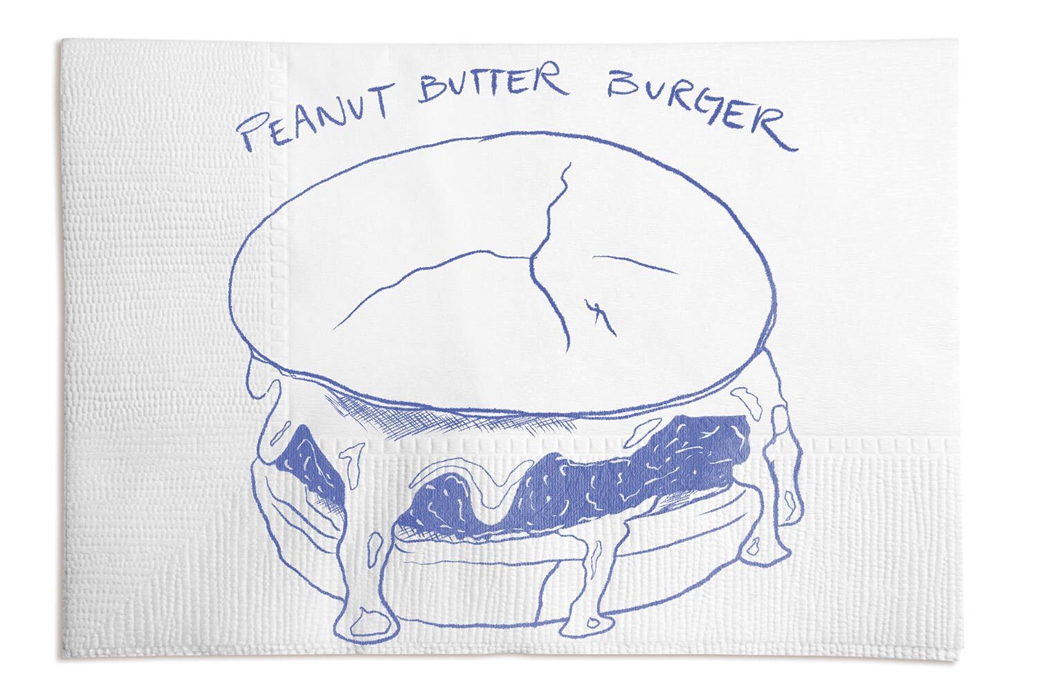 Peanut Butter Burger illustration