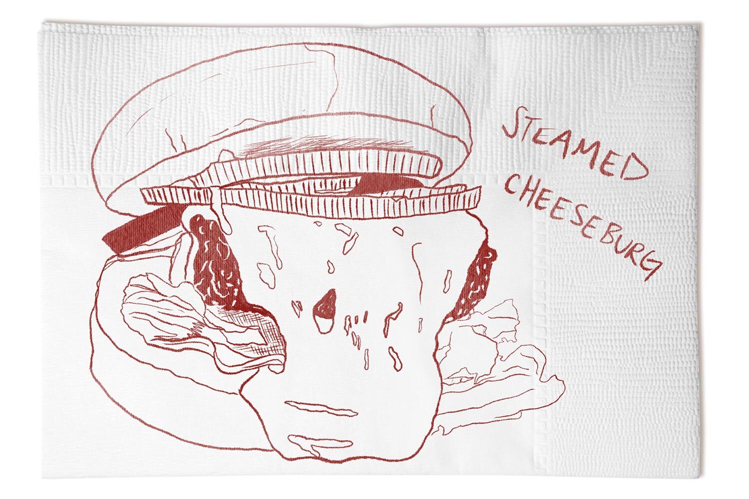 Steamed Cheeseburg illustration