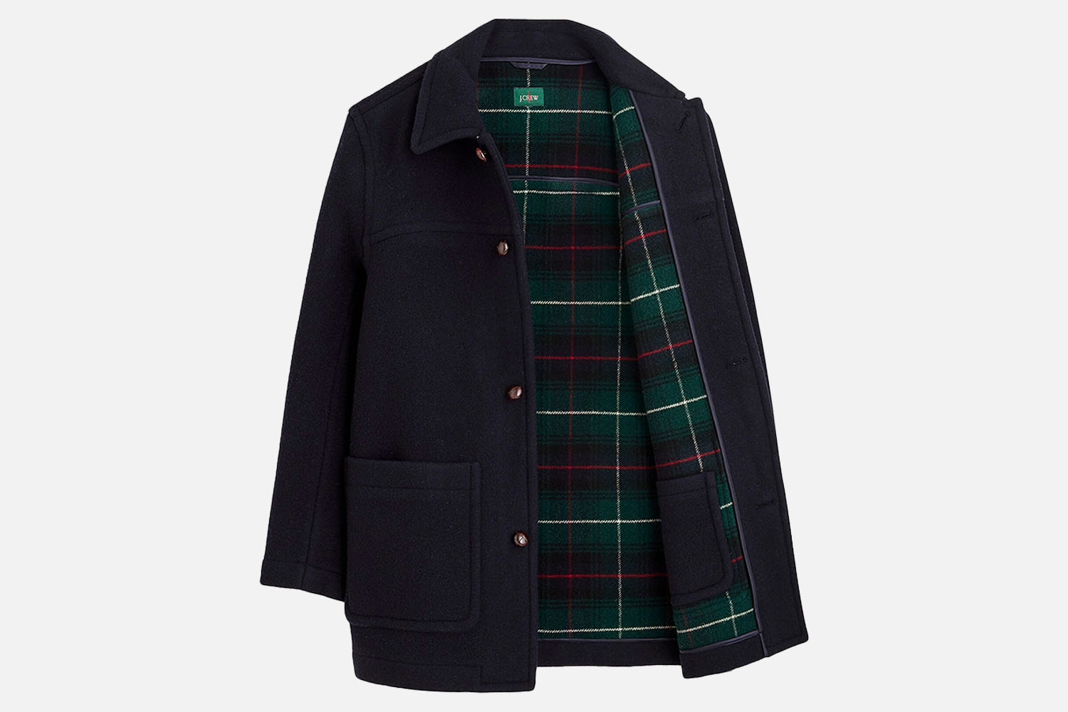 J.Crew English Merino Wool University Coat