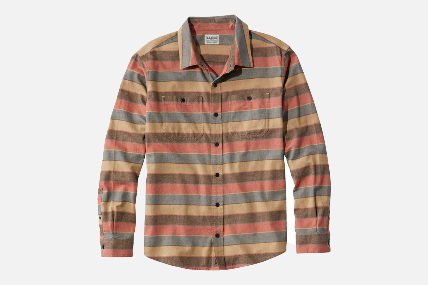 L.L.Bean Wicked Soft Untucked Fit Flannel Shirt