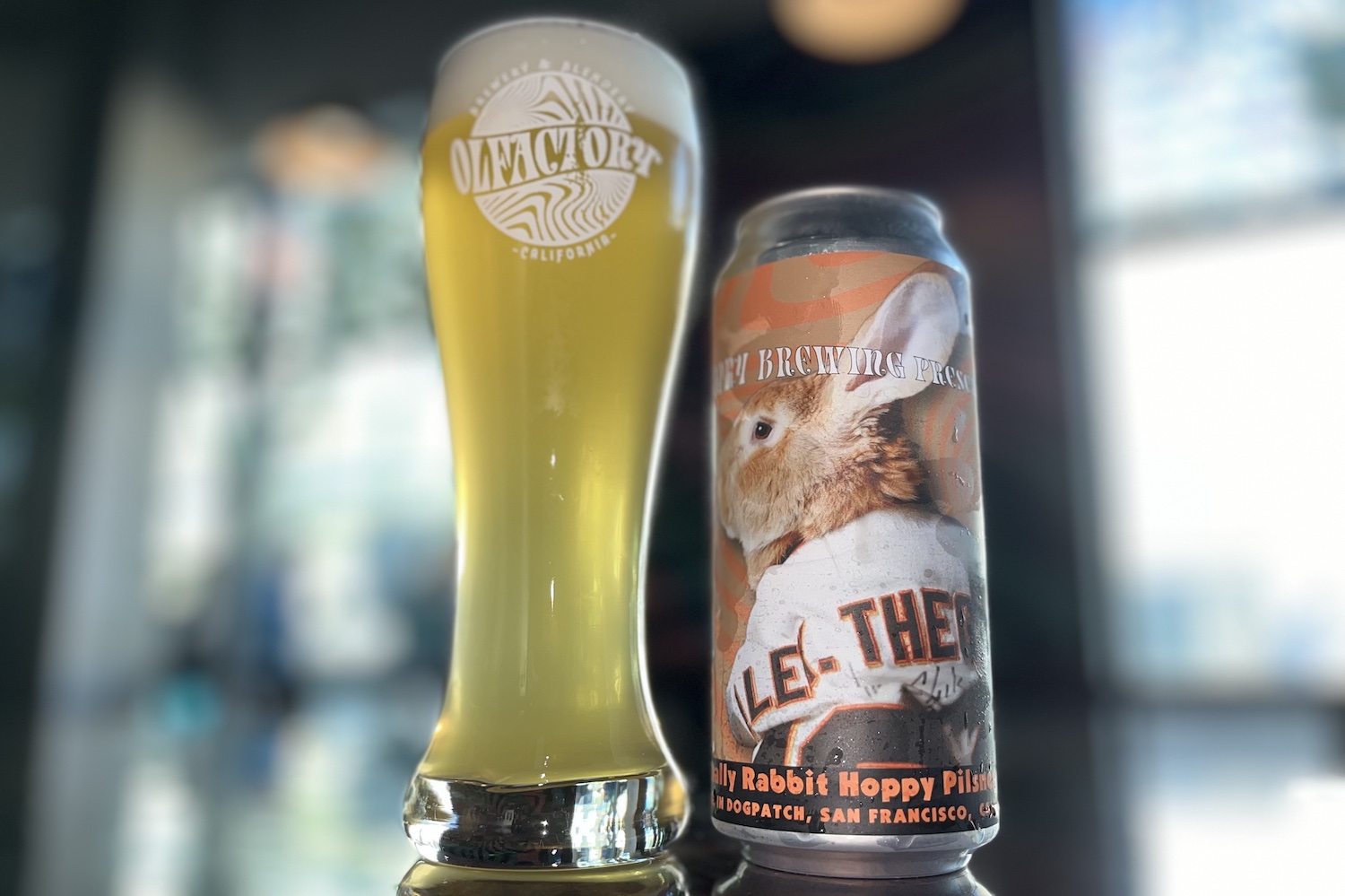 Olfactory's Rally Rabbit West Coast Pilsner