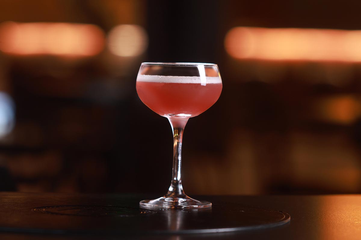 The Queen's Gambit cocktail at Humble Baron