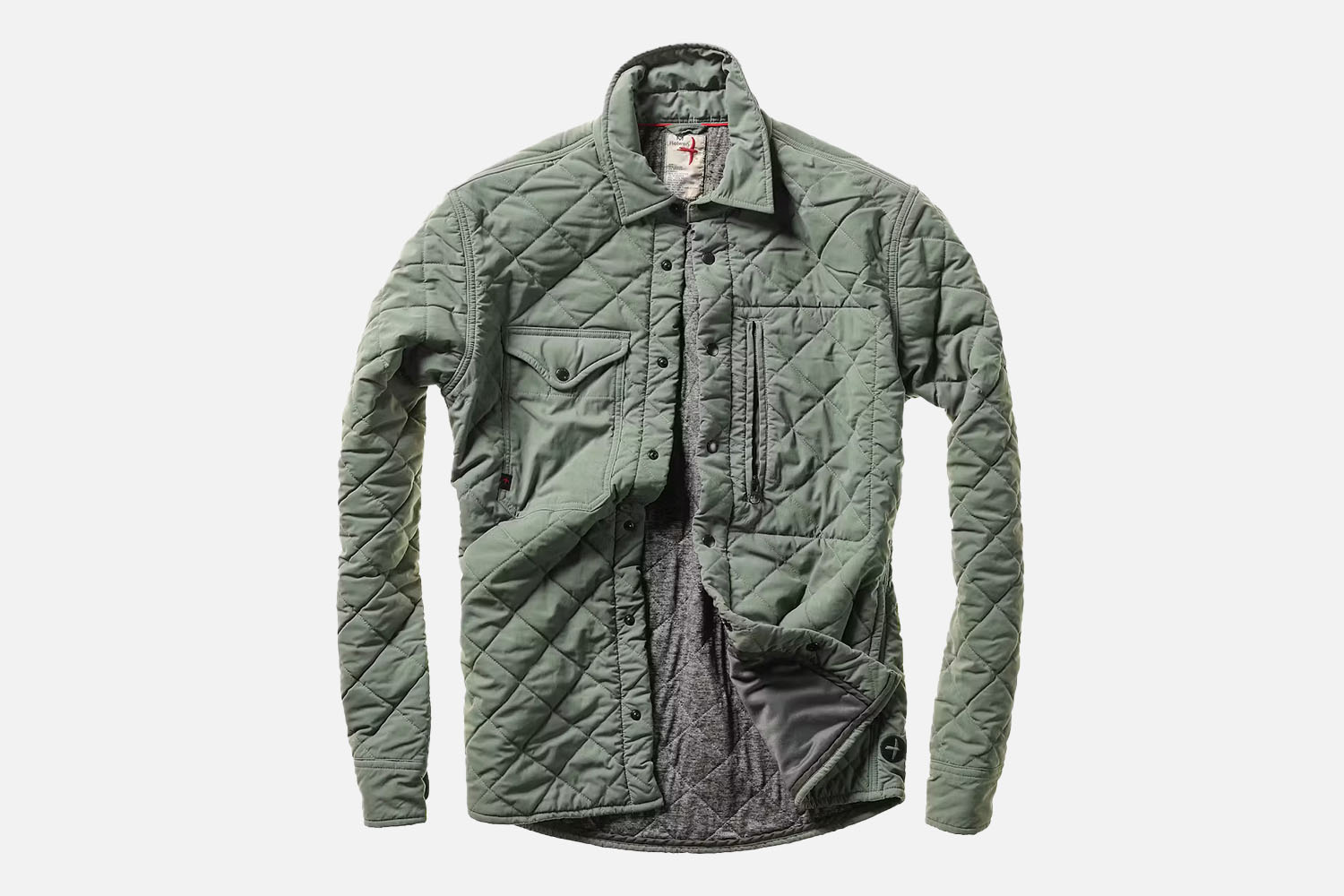 Relwen Windzip Quilted CPO Shirt Jacket