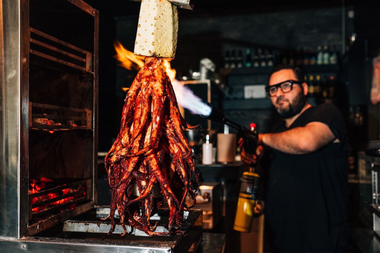 Chef Regino Rojas's Revolver Taco Lounge serves Michoacán-style tacos on handmade corn tortillas