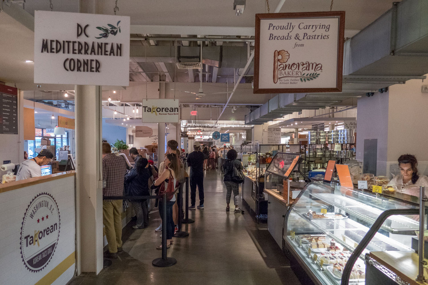 Union Market has the most volume and best variety of any DC food hall