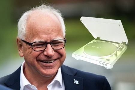 Tim Walz Is a Vinyl Guy. Here’s His Record Player of Choice.