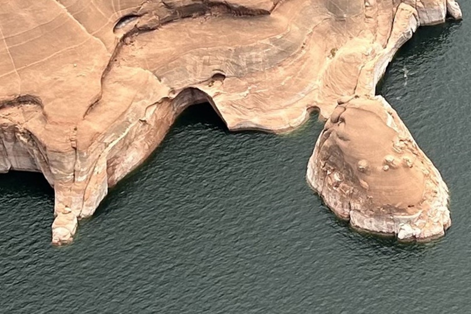 Collapsed park arch