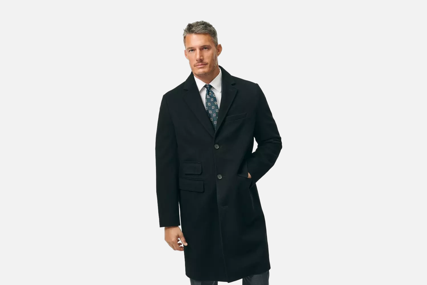 Brooks Brothers 1818 Wool Topcoat