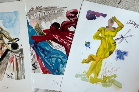 Signed Salvador Dali lithographs