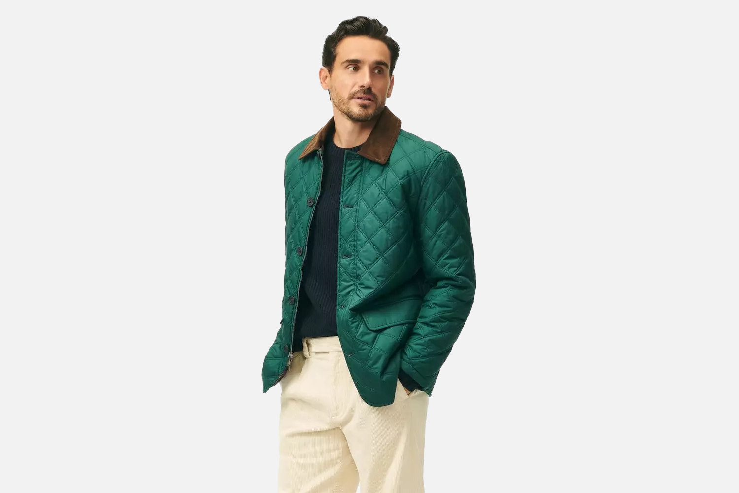 Brooks Brothers Paddock Diamond Quilted Coat