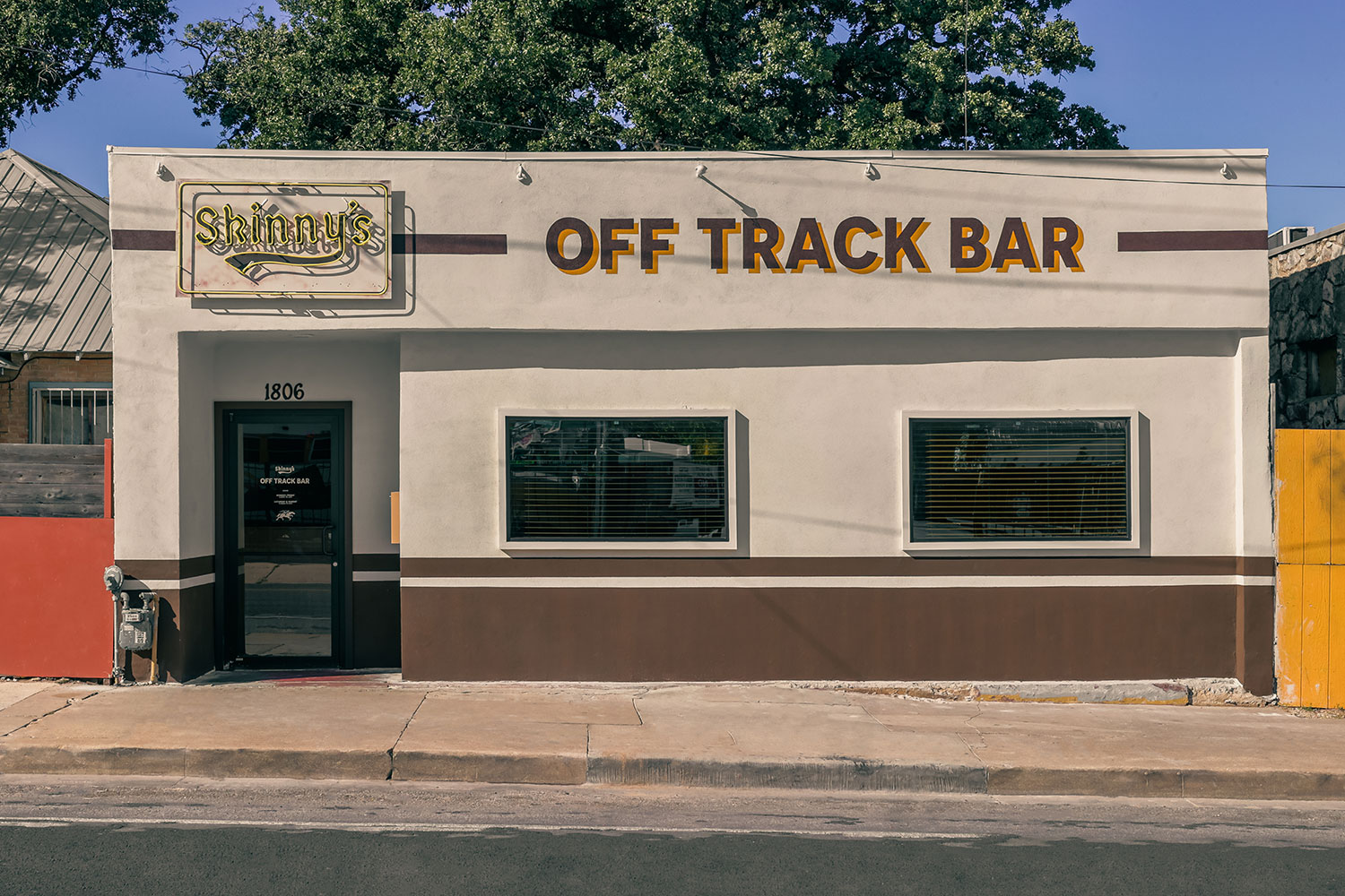 Skinny's Off Track Bar in Austin, Texas, one of the city's best sports bars