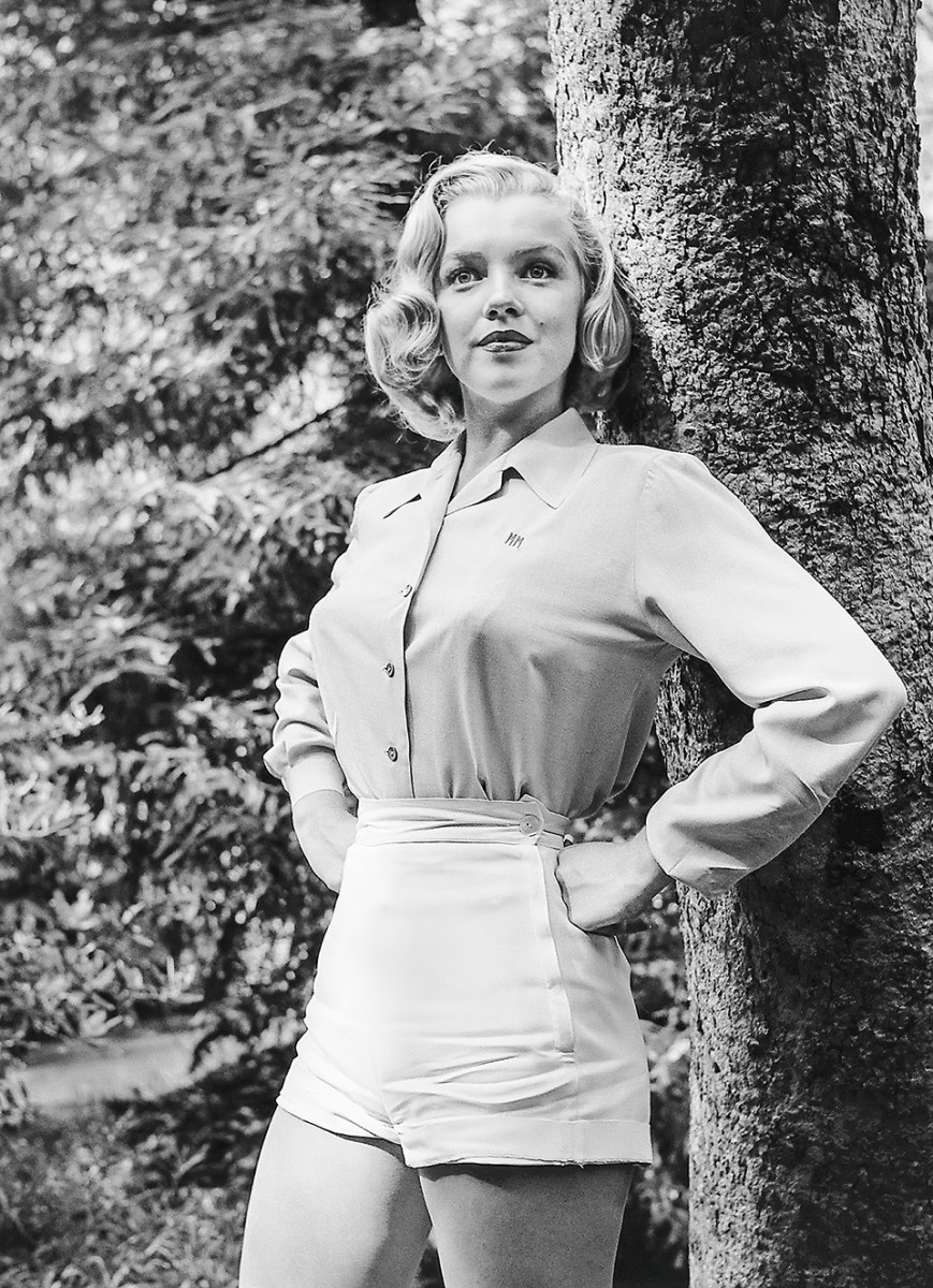 Marilyn Monroe in L.A.’s Griffith Park before she hit it big. Photo: Ed Clark, Hollywood, 1950.