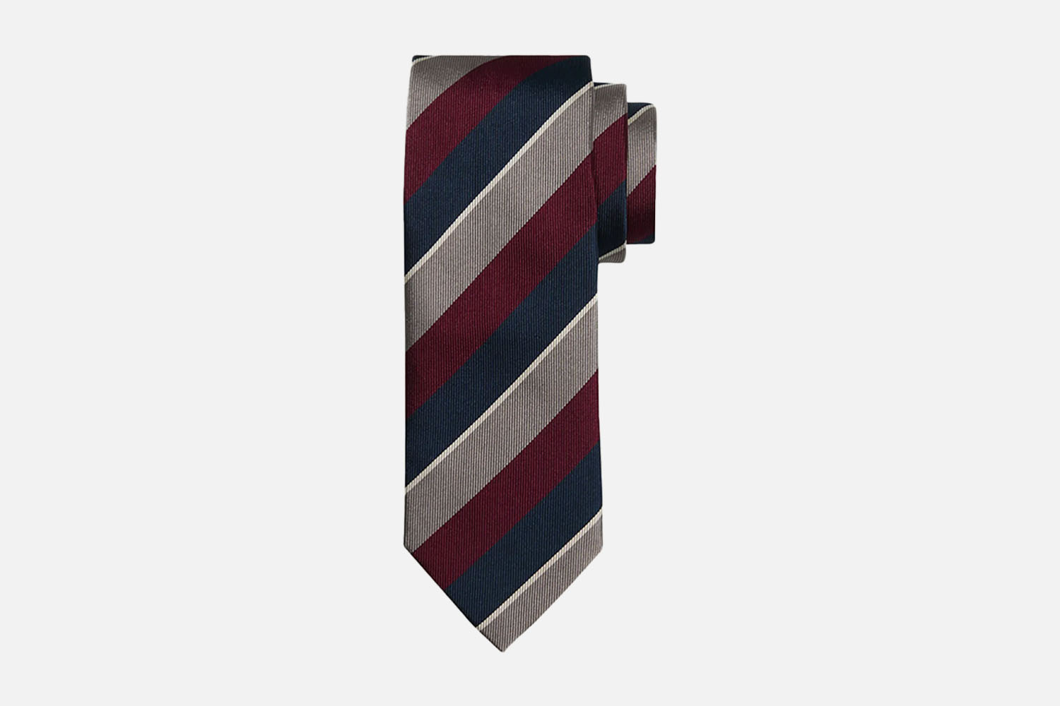 Brioni Regimental Stripe Silk Tie