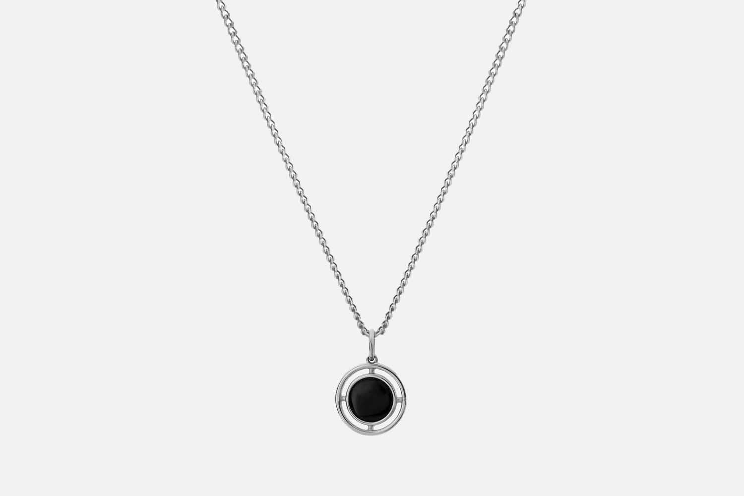 Miansai Compass Onyx Necklace