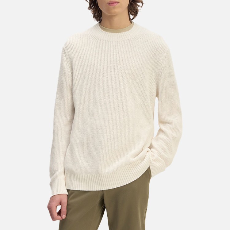 Everlane No-Sweat Ribbed Sweater