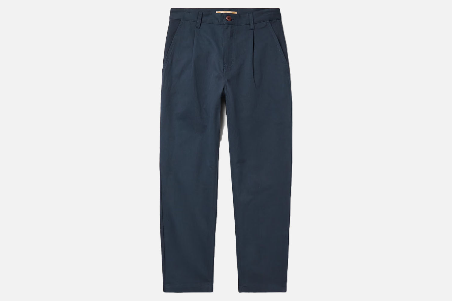 FrizmWORKS Haworth Tapered Cropped Pleated Cotton-Twill Trousers