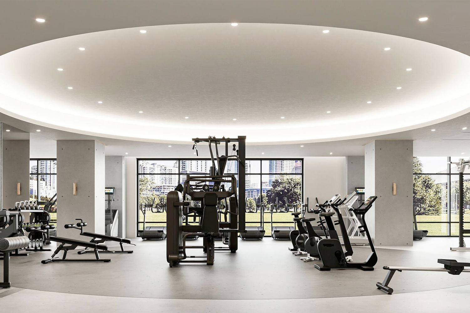 The gym at Canyon Ranch