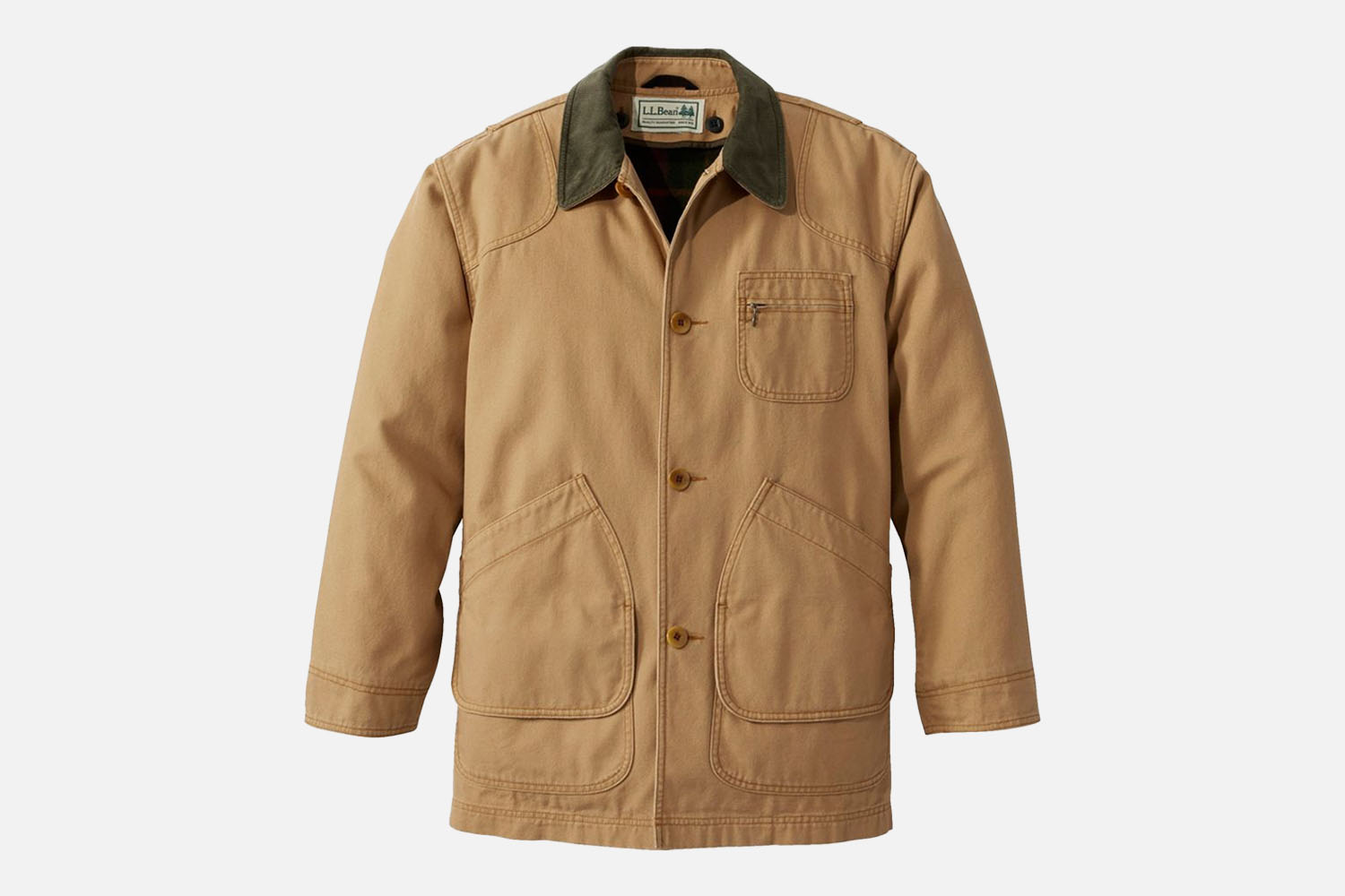 L.L. Bean Original Field Coat, Cotton-Lined