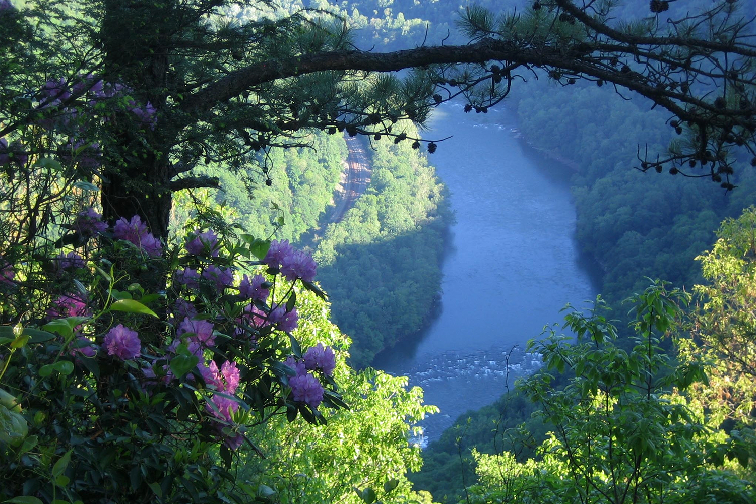 New River from Turkey Spur