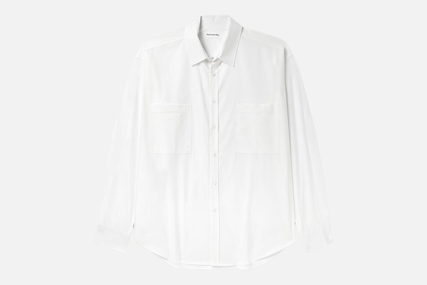 The Frankie Shop Gus Oversized Cotton-Poplin Shirt