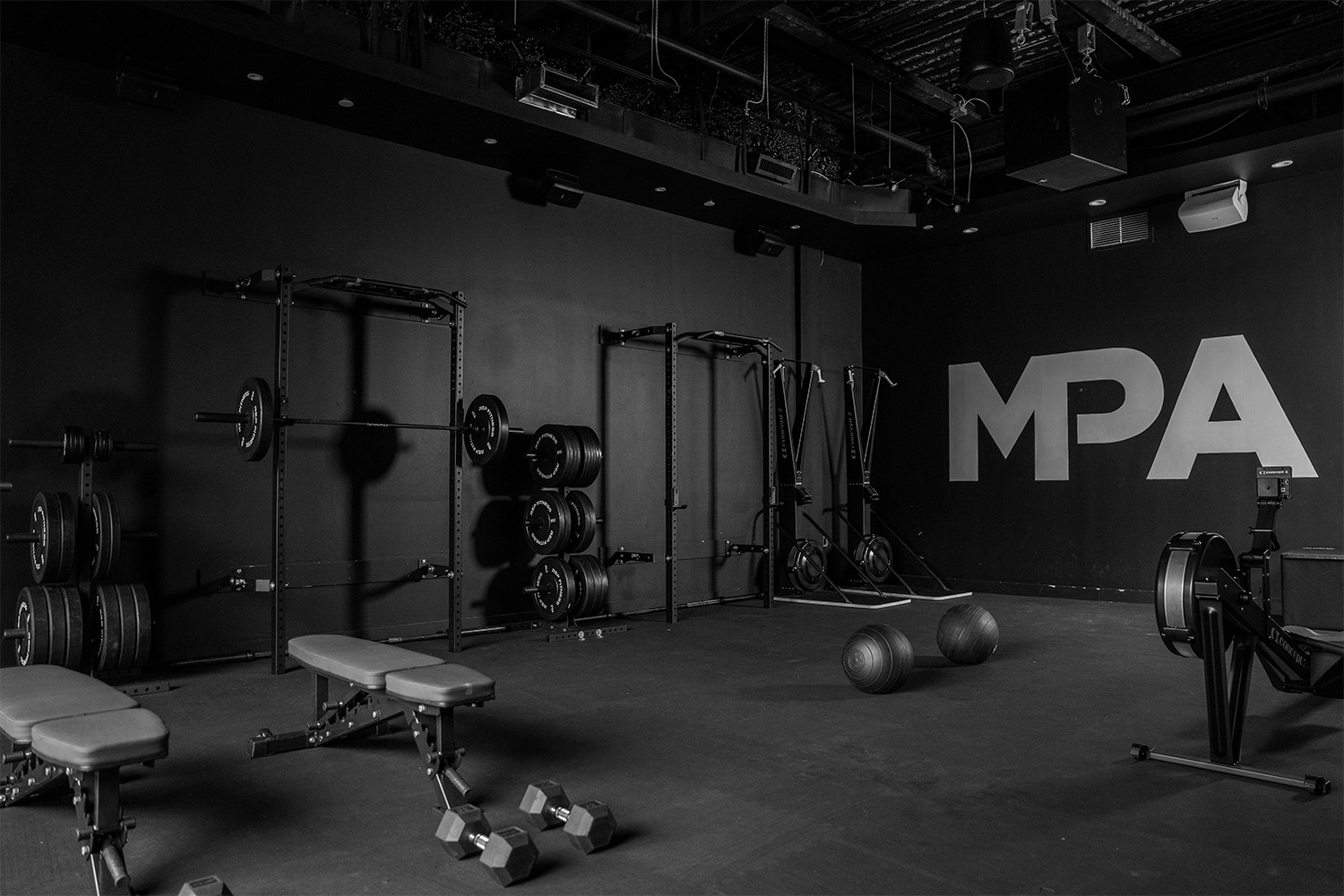 A view of the gym floor at an Athletic Clubs location in Manhattan.