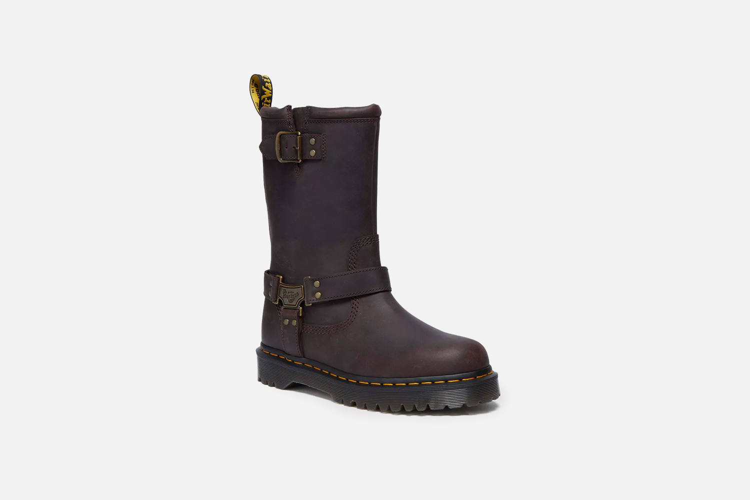 Anistone Hi Leather Biker Boots