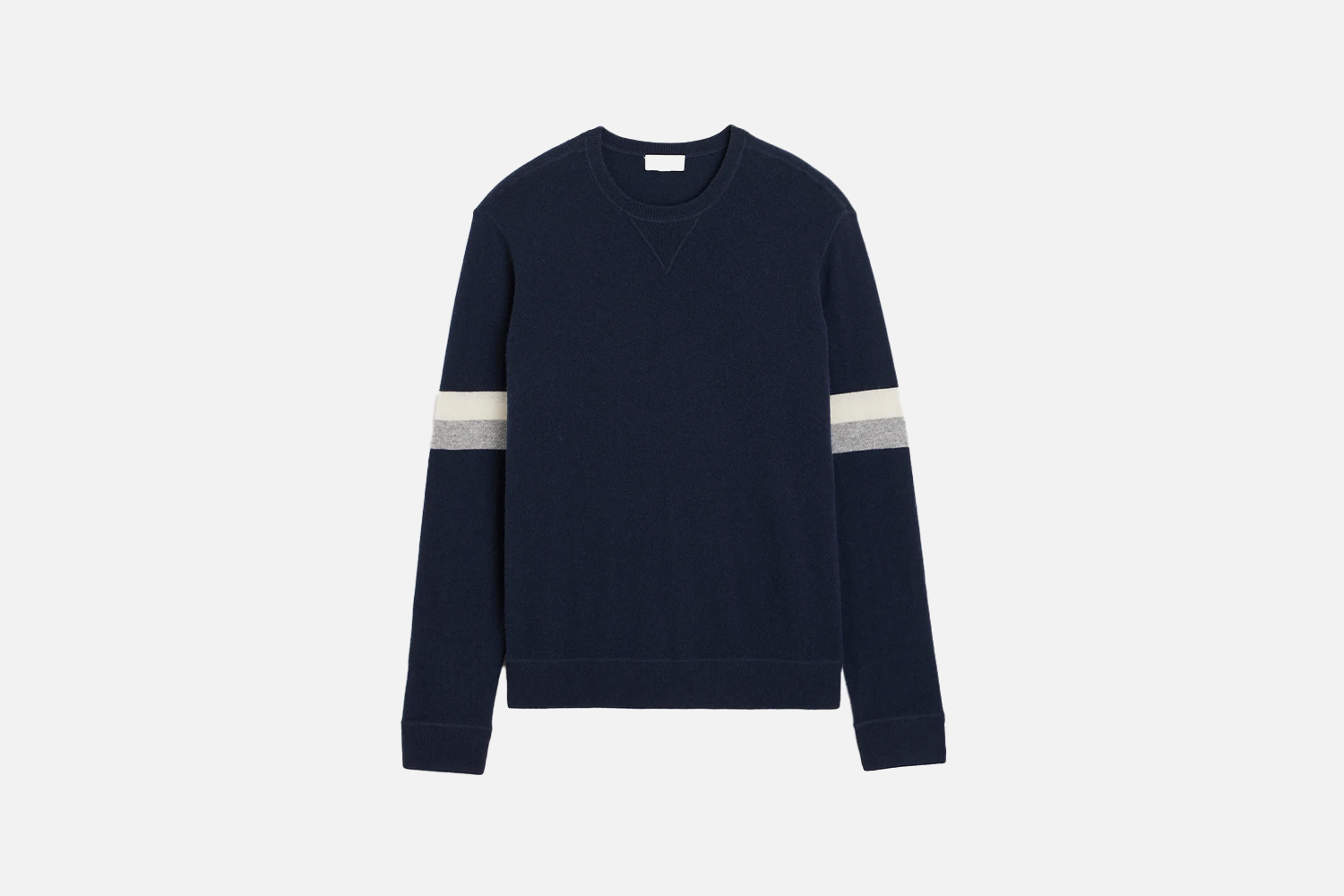 Todd Snyder Arm Stripe Cashmere Sweatshirt