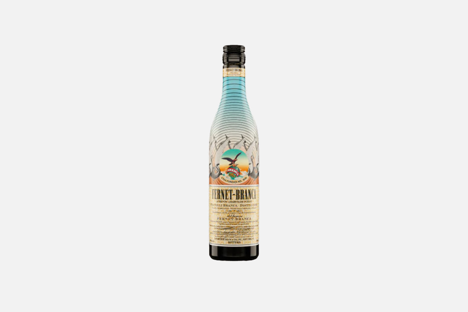 Limited Edition Fernet-Branca Record Lable Bottle