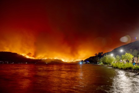 Wildfire in British Columbia