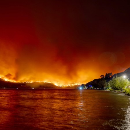 Wildfire in British Columbia