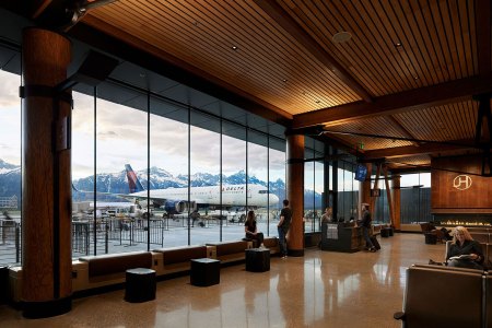 The new renovations at Jackson Hole Airport from CLB Architects