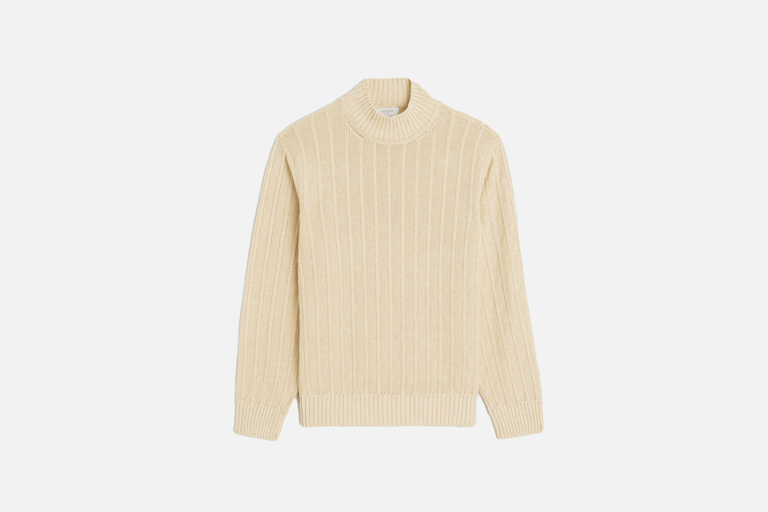 Todd Snyder Linen Mock Neck Sweater