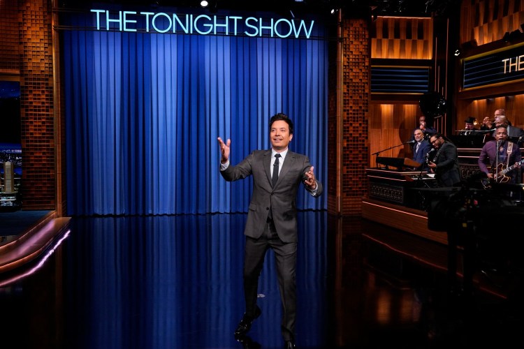 Jimmy Fallon on "The Tonight Show"