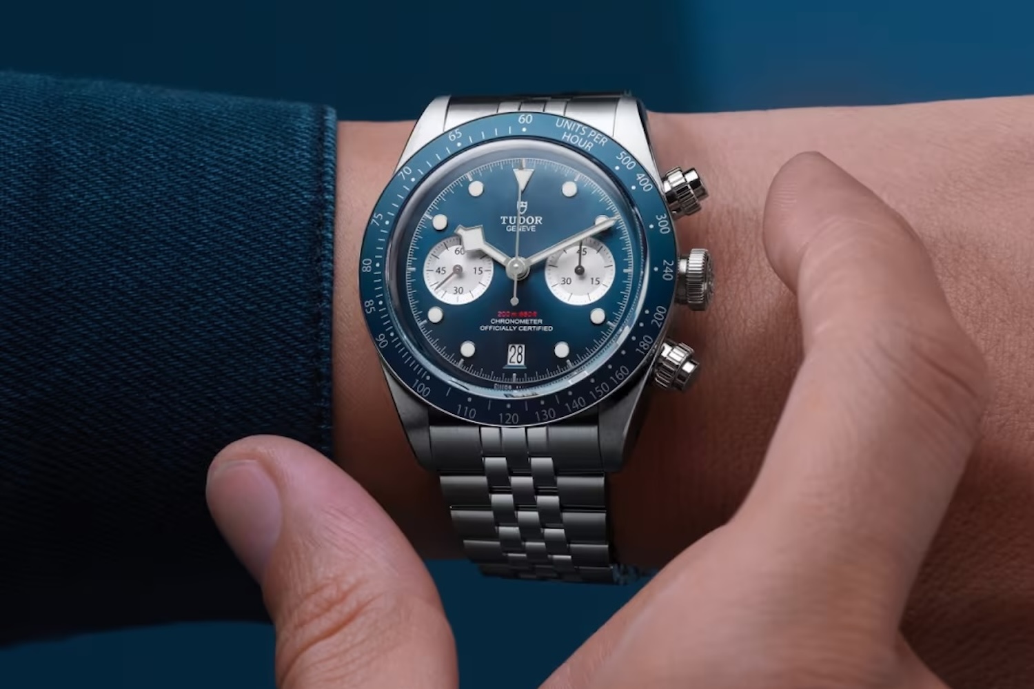 Tudor Black Bay Chrono Blue