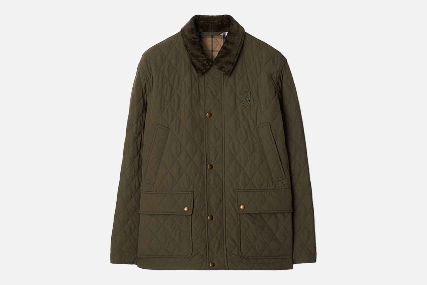 The Luxury Look: Burberry Quilted Nylon Barn Jacket