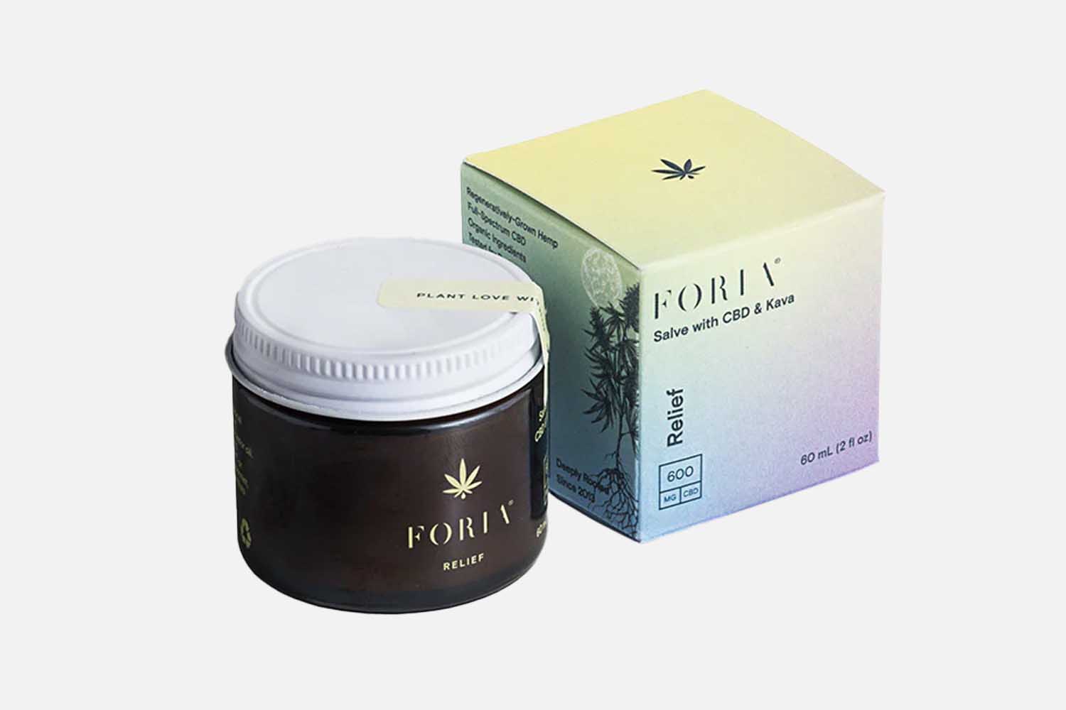 Foria Relief Salve with CBD & Kava