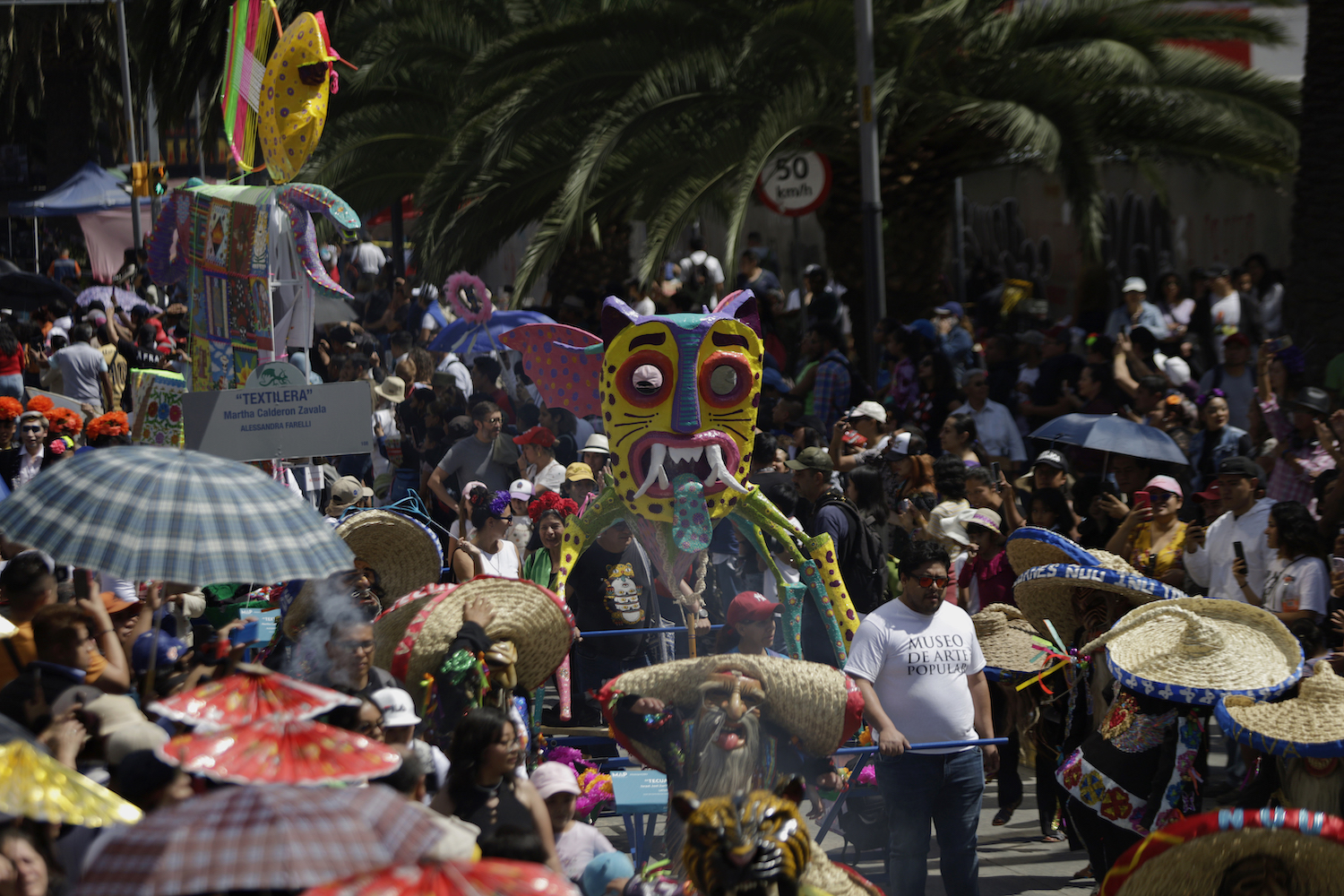 Parade of Monumental Alebrijes in Mexico City