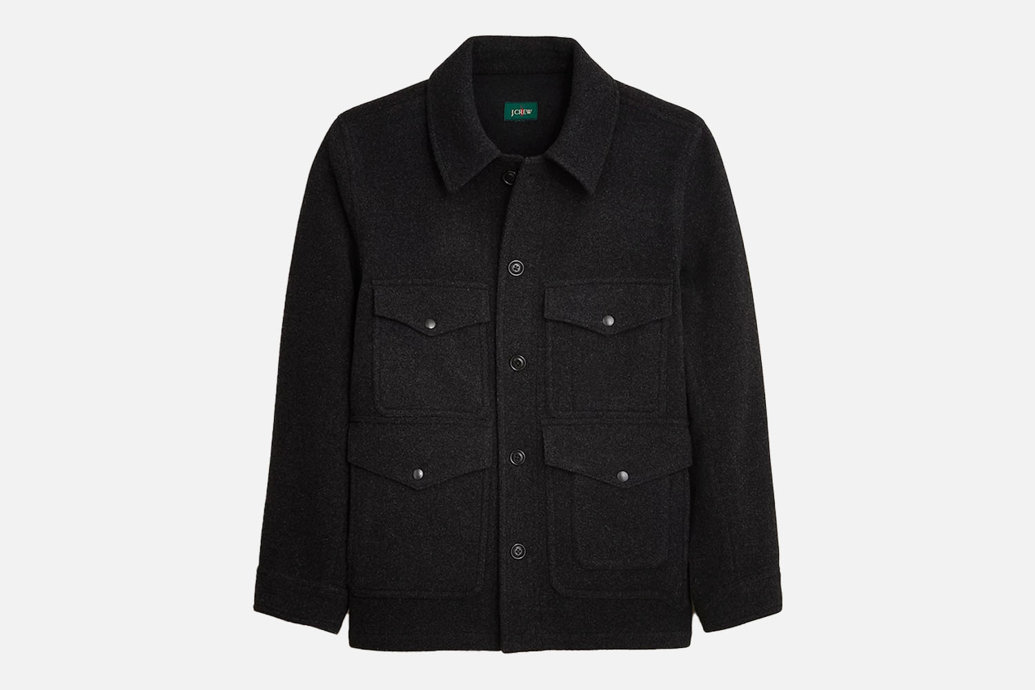 J.Crew Double-Faced Wool Blend Cruiser Jacket