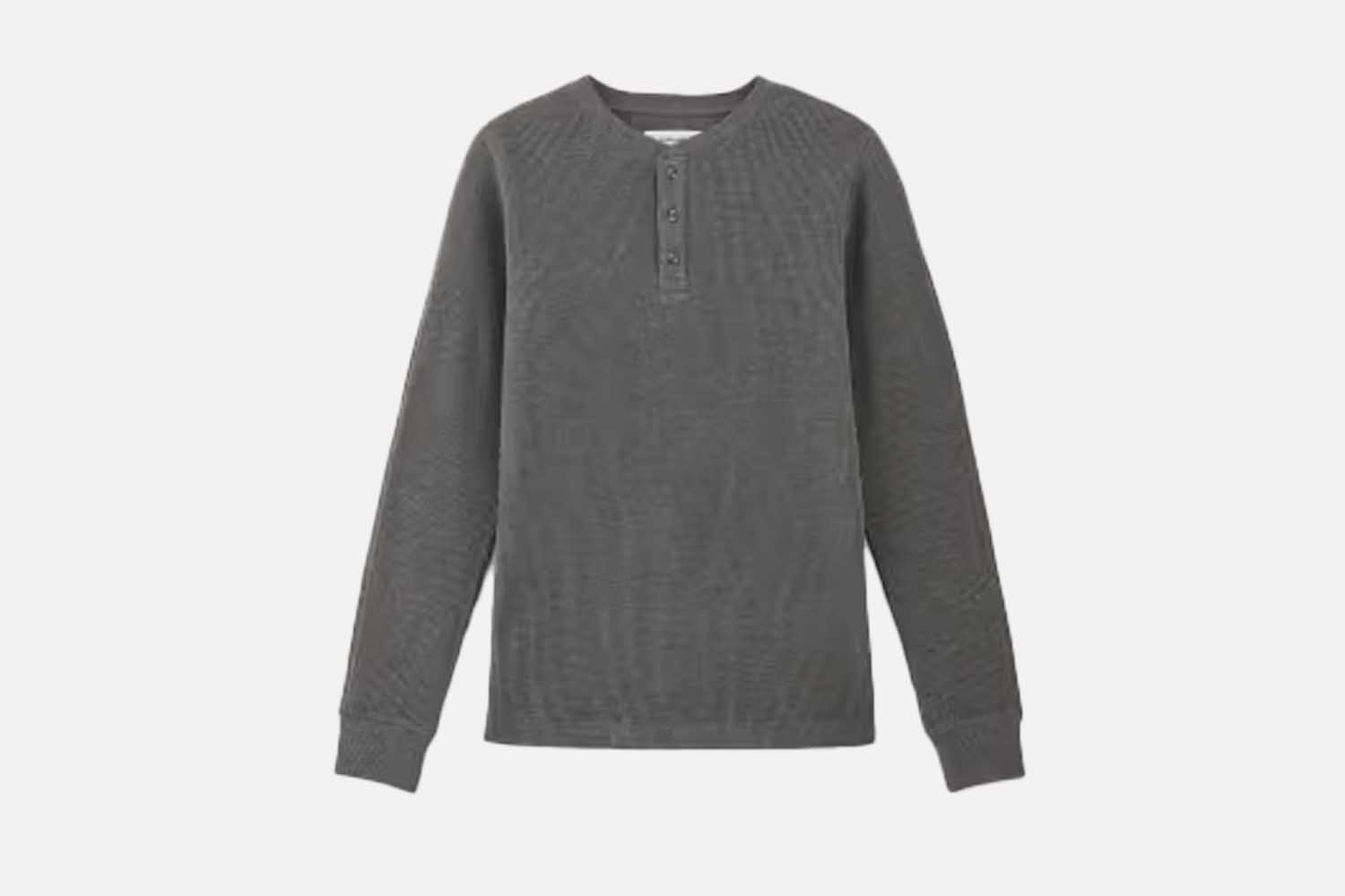 Everlane The Waffle Long-Sleeve Henley