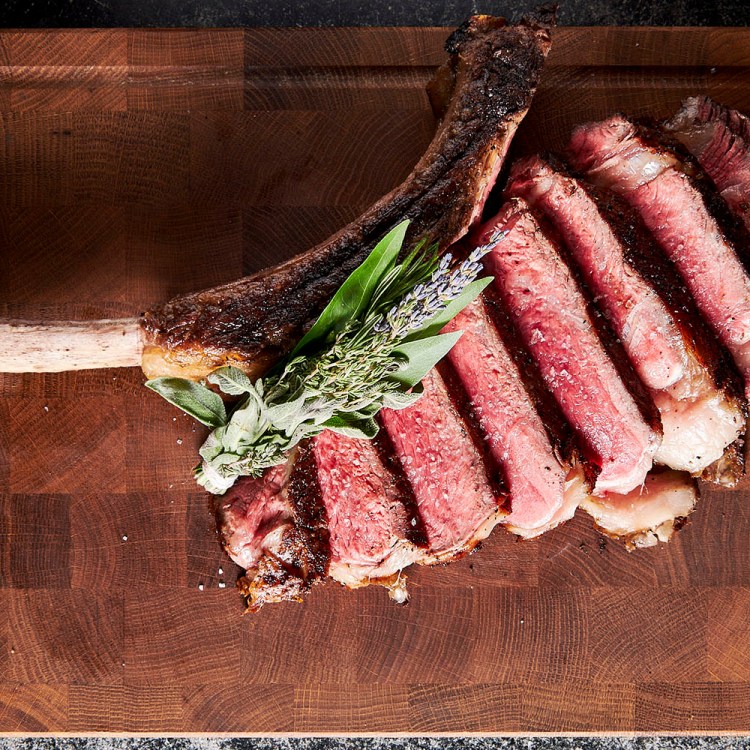 Rancho El17 Tomahawk Steak offered at Niku Steakhouse