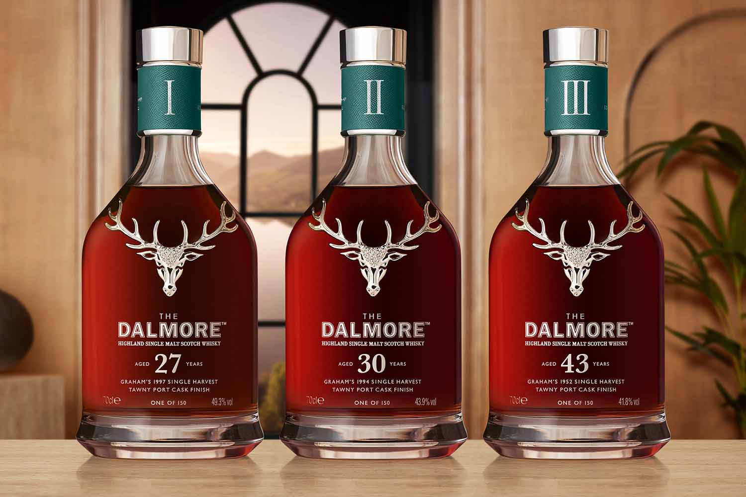 Three new bottles in The Dalmore Cask Curation Series