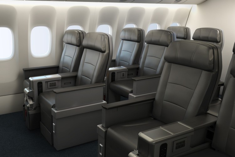 American Airlines seating