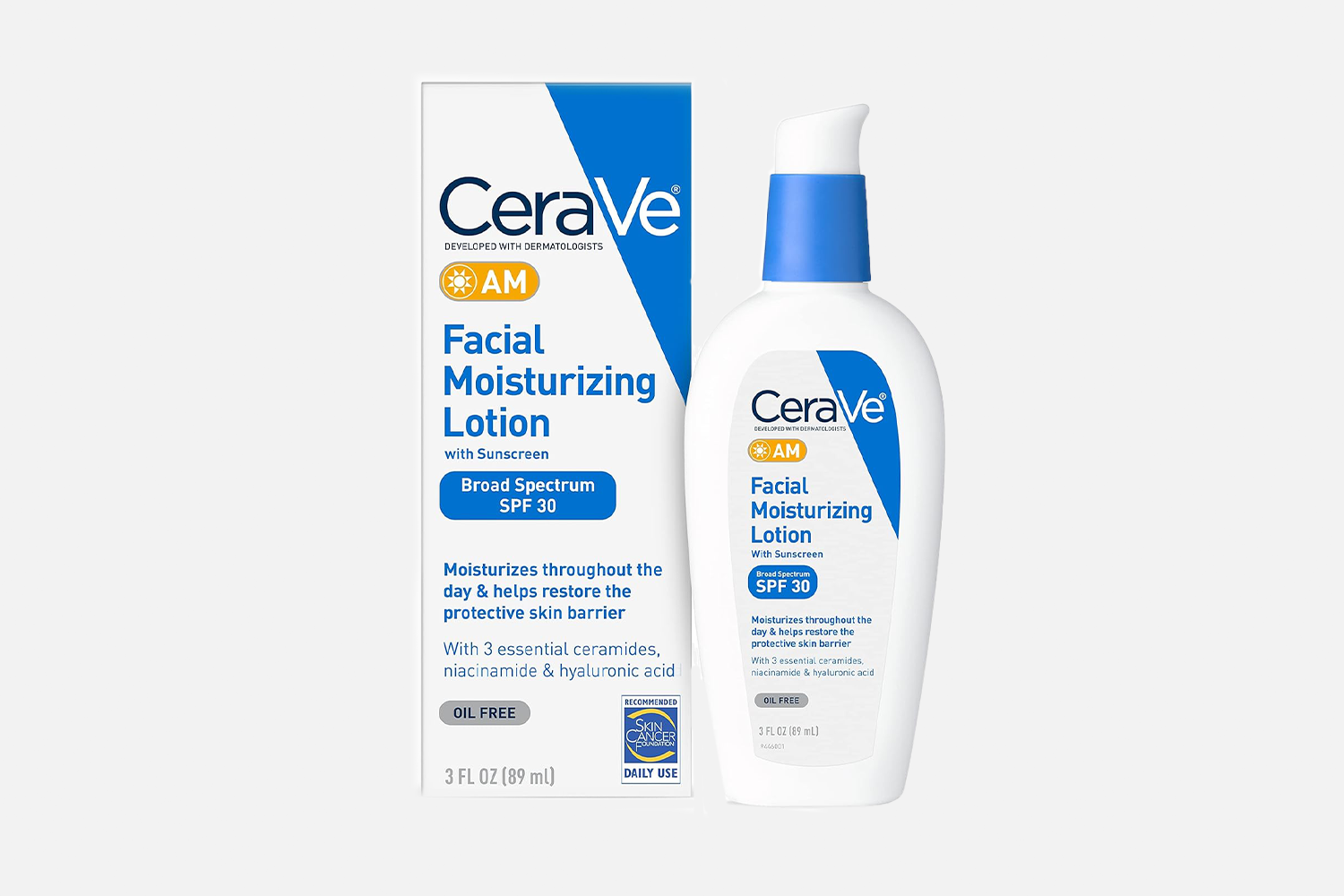 CeraVe – AM Facial Moisturizing Lotion with SPF 30