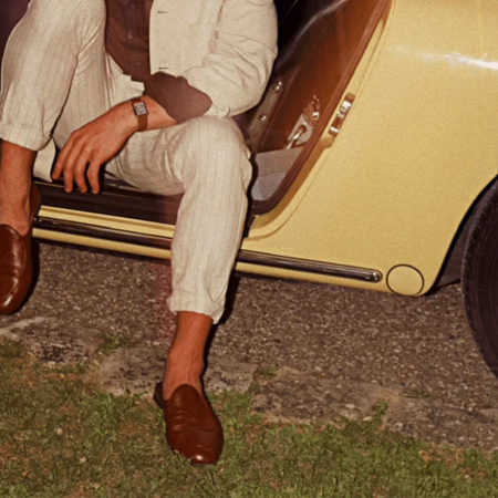 Men's mules from Del Toro, one of the under-the-radar men's shoe brands that guys should know