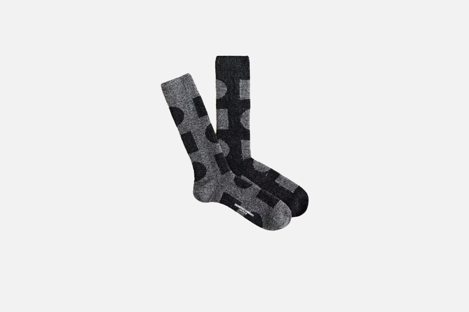 Limited Edition Engineered Garments X J.Crew Lambswool-blend Pattern Socks