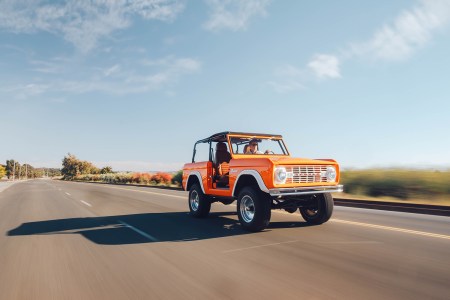 The Kindred Motorworks Bronco Heritage Edition, a first-generation Ford Bronco that's been upgraded with modern performance, safety and reliability