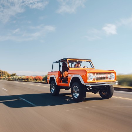 The Kindred Motorworks Bronco Heritage Edition, a first-generation Ford Bronco that's been upgraded with modern performance, safety and reliability