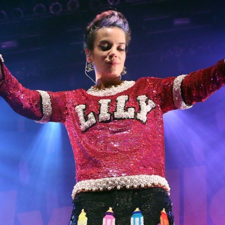 Lily Allen live in 2014