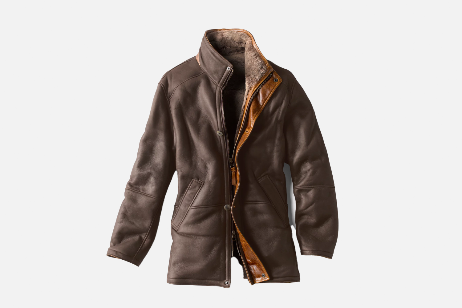 Orvis World’s Finest Shearling Coat