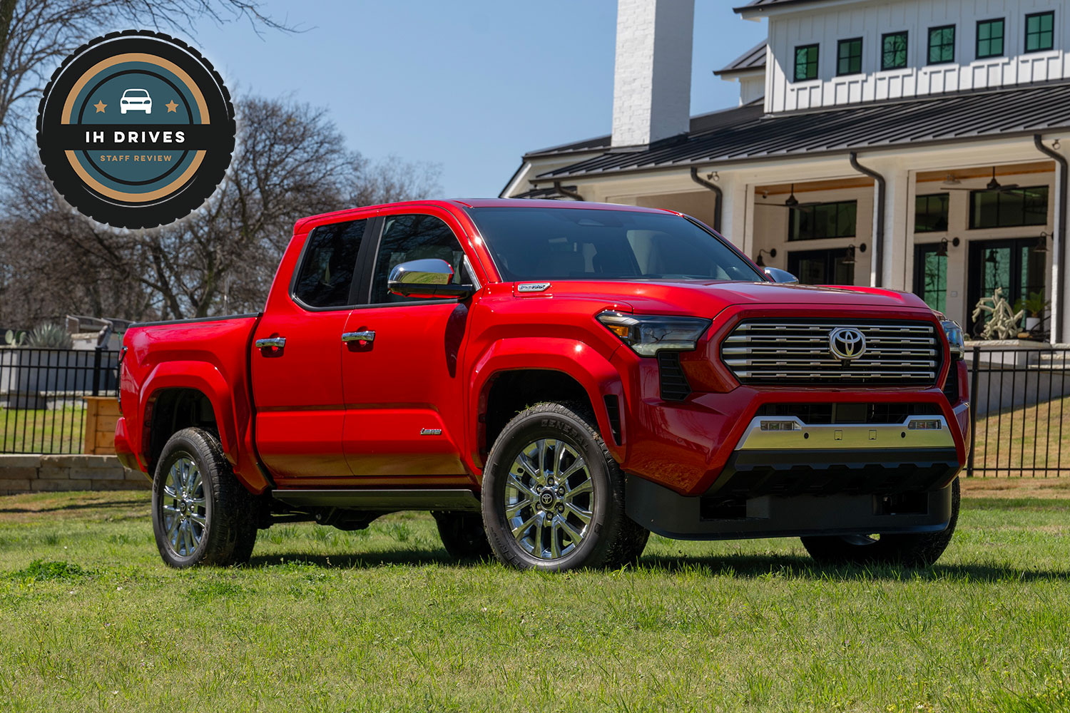 2024 Toyota Tacoma Limited i-Force Max, the luxury hybrid version of the new midsize pickup truck